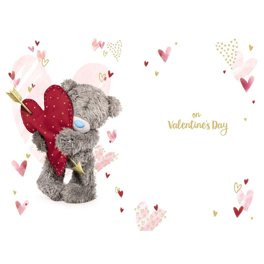 3D Holographic Keepsake Sending Love Me to You Valentine's Day Card Extra Image 1